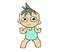 Love, healing baby 1 sticker #4512277