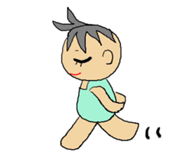 Love, healing baby 1 sticker #4512282