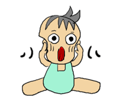 Love, healing baby 1 sticker #4512283