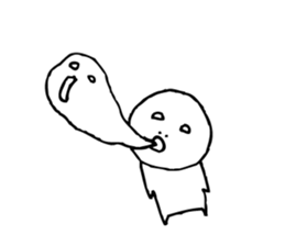 The person who got tired2 sticker #4512369