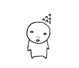 The person who got tired2 sticker #4512400