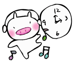 Free day of pooh-chan sticker #4512981