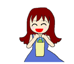 Love, healing sister 2 sticker #4513172