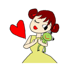 Love, healing sister 2 sticker #4513174