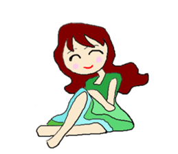 Love, healing sister 2 sticker #4513186