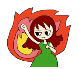 Love, healing sister 2 sticker #4513201