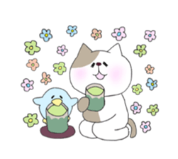 Mya-tang and piyoring sticker #4513562