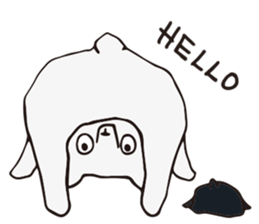 Shibon polar bear sticker #4513570