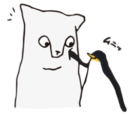 Shibon polar bear sticker #4513572