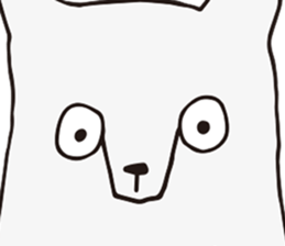 Shibon polar bear sticker #4513599