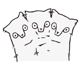 Shibon polar bear sticker #4513606