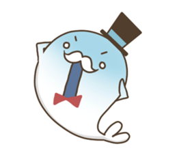 seal where I'm a gentleman sticker #4513755