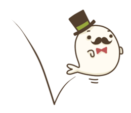 seal where I'm a gentleman sticker #4513758