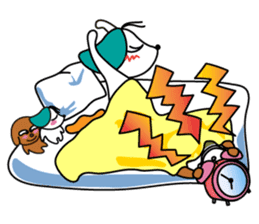 Everyday Cha and Shiro -At Home- sticker #4513768