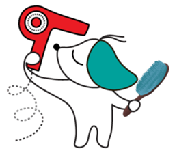 Everyday Cha and Shiro -At Home- sticker #4513773