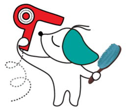 Everyday Cha and Shiro -At Home- sticker #4513773
