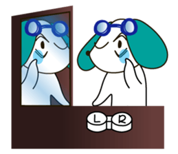 Everyday Cha and Shiro -At Home- sticker #4513780