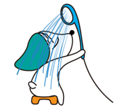 Everyday Cha and Shiro -At Home- sticker #4513781