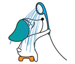 Everyday Cha and Shiro -At Home- sticker #4513781