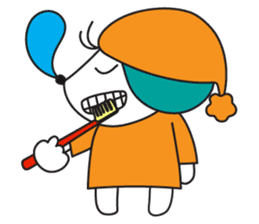 Everyday Cha and Shiro -At Home- sticker #4513783