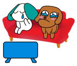 Everyday Cha and Shiro -At Home- sticker #4513791