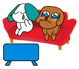 Everyday Cha and Shiro -At Home- sticker #4513791