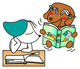 Everyday Cha and Shiro -At Home- sticker #4513796
