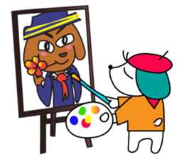 Everyday Cha and Shiro -At Home- sticker #4513797