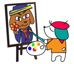 Everyday Cha and Shiro -At Home- sticker #4513797