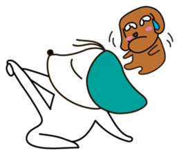Everyday Cha and Shiro -At Home- sticker #4513798