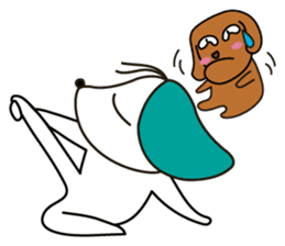 Everyday Cha and Shiro -At Home- sticker #4513798