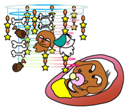 Everyday Cha and Shiro -At Home- sticker #4513804