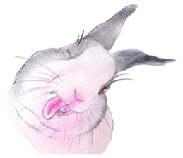 Fancy rabbits sticker #4513954