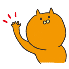 Orange cat name is Pochi