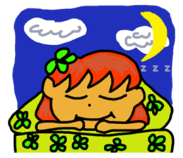 fairy of a clover yuppi. sticker #4514053