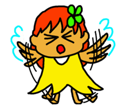 fairy of a clover yuppi. sticker #4514057