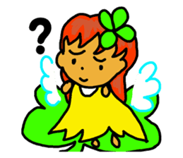 fairy of a clover yuppi. sticker #4514058