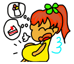 fairy of a clover yuppi. sticker #4514061