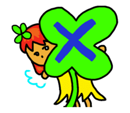 fairy of a clover yuppi. sticker #4514065