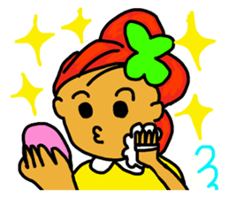 fairy of a clover  yuppi. sticker #4514066