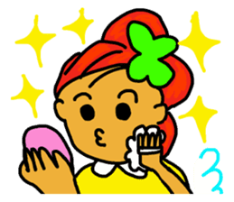 fairy of a clover yuppi. sticker #4514066