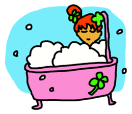 fairy of a clover  yuppi. sticker #4514069