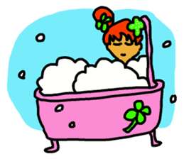 fairy of a clover yuppi. sticker #4514069