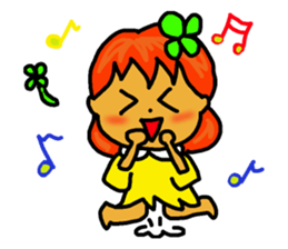 fairy of a clover  yuppi. sticker #4514070