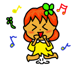 fairy of a clover yuppi. sticker #4514070