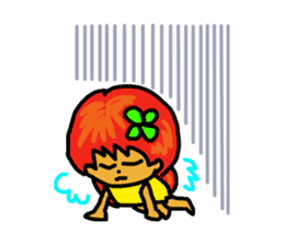 fairy of a clover yuppi. sticker #4514072