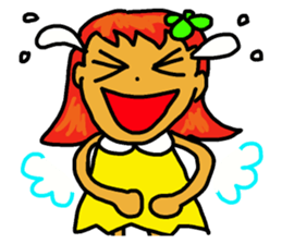 fairy of a clover  yuppi. sticker #4514078