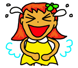 fairy of a clover yuppi. sticker #4514078