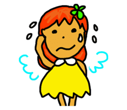 fairy of a clover yuppi. sticker #4514079