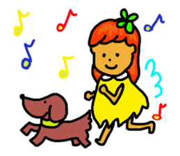 fairy of a clover  yuppi. sticker #4514081